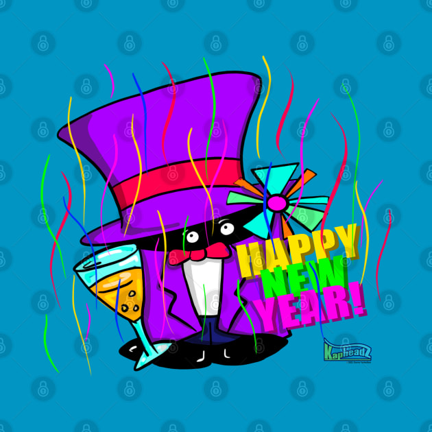 Kapheadz™ Happy New Year! by skrbly