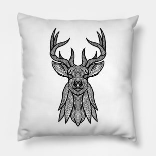 Deer Art Pillow