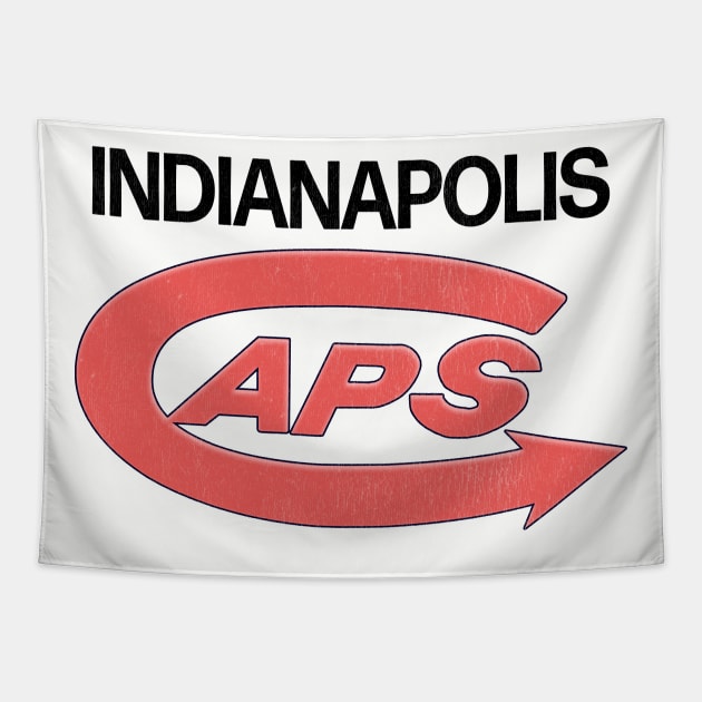 DEFUNCT - Indianapolis Caps Football Tapestry by LocalZonly