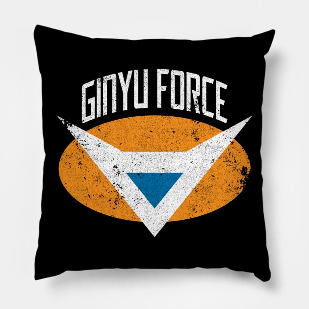 Ginyu Force Crest Pillow by huckblade