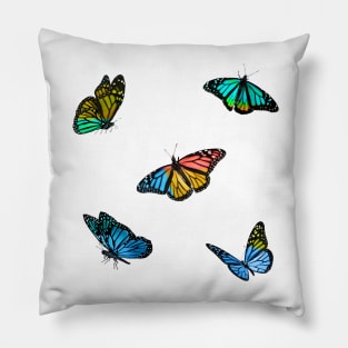 Colourblock Butterflies Sticker Pack Pillow