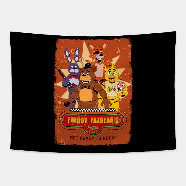 Five Nights At Freddy's Tapestry by Scud"