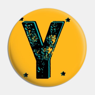 AlphaT Y Dynamic Printed Design Pin