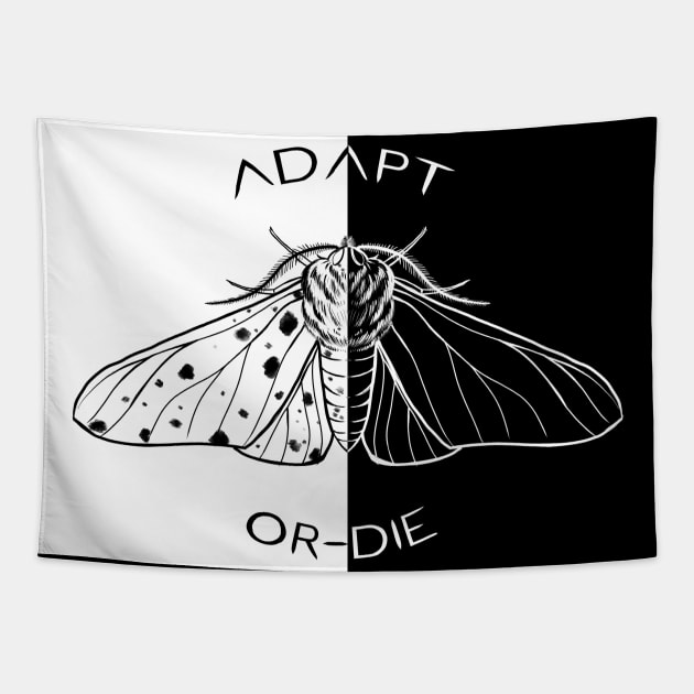 adapt or die Tapestry by Bertoni_Lee