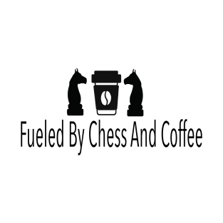 Fueled By Chess And Coffee T-Shirt, Funny Chess Shirt, Chess Player Shirt, Chess Gift, Chess Lover, Chess T-Shirt