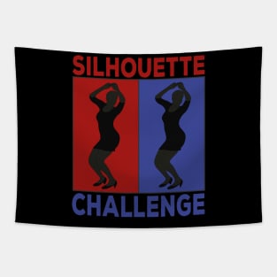 The Silhouette Challenge Tapestry