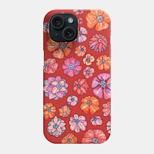 bunch of flowers Phone Case