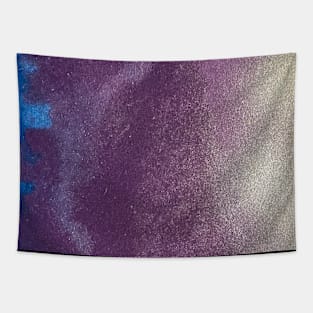 Silver and Purple Tapestry