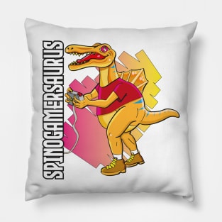 Spinogamersaurus Pillow