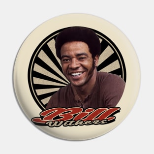 Vintage 80s Bill Withers Pin