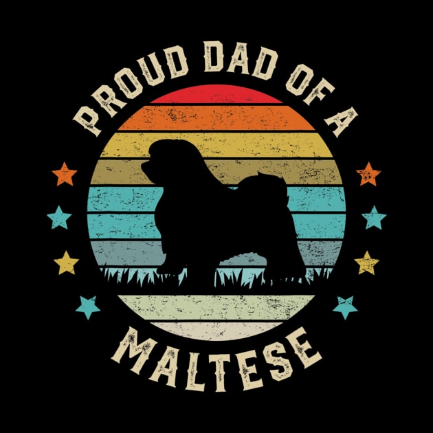 Proud Dad Of A Maltese Dog by IainDodes