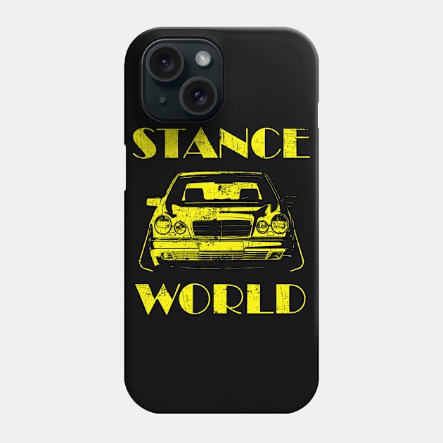 w210 tuning stanceworld Phone Case by WOS