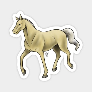 Horse - Thoroughbred - Palomino Magnet