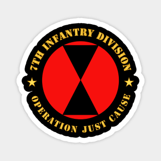 7th Infantry Division - Opn Just Cause Magnet