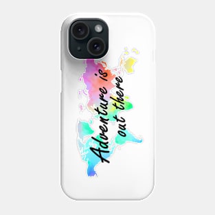 Adventure is Out There - World Travel Phone Case