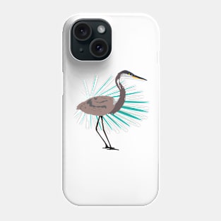 Blue Heron Phone Case