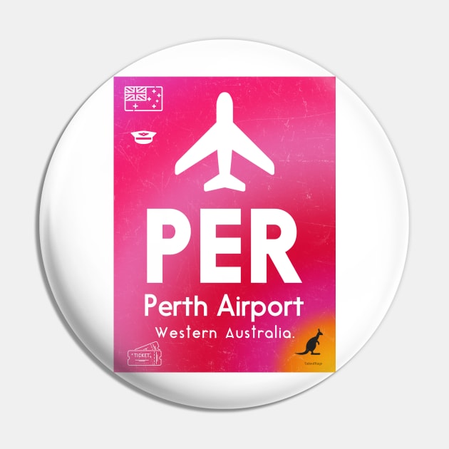 PER PERTH Australia airport Pin by Woohoo