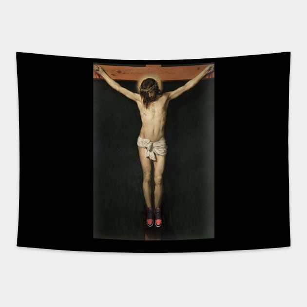 Jesusnike Tapestry by Emi