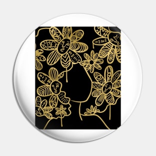 Golden Girl Pin