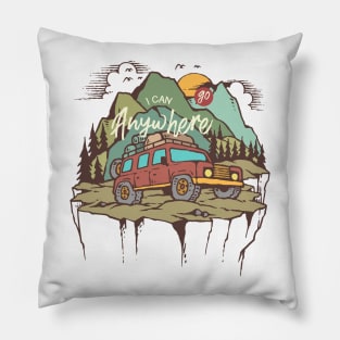 Traveling Adventures Pillow