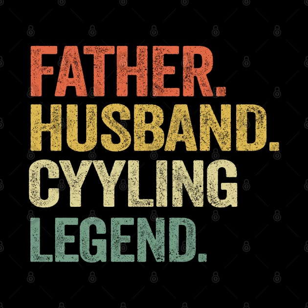 Father Husband Cycling Legend Cyclist Father´s Day Gift by Kuehni