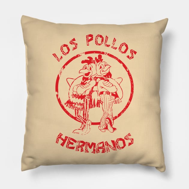 Los pollos hermanos Pillow by mercert