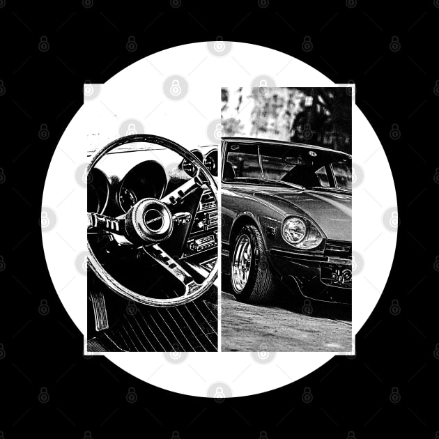 NISSAN DATSUN 280Z FAIRLADY Black 'N White 5 (Black Version) by Cero