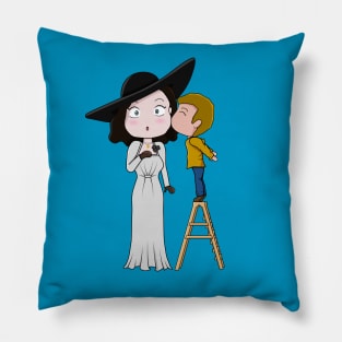 Lady Dimitrescu & Ethan Winters Pillow