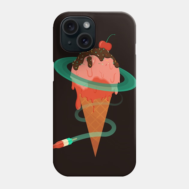 Ice Cream Planet Phone Case by BadOdds