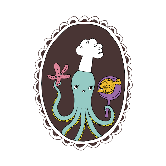 Mademoiselle Octopus by hinem