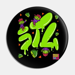 L1M0N Graffiti 6AT0W3AR Anniversary Tee Pin