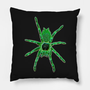 Tarantula Only “Vaporwave” V37 (Invert Glitch) Pillow