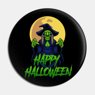 Halloween Witch 1.3 Pin