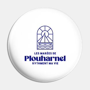 Plouharnel the tides punctuate my life - Brittany Morbihan 56 BZH Sea Pin