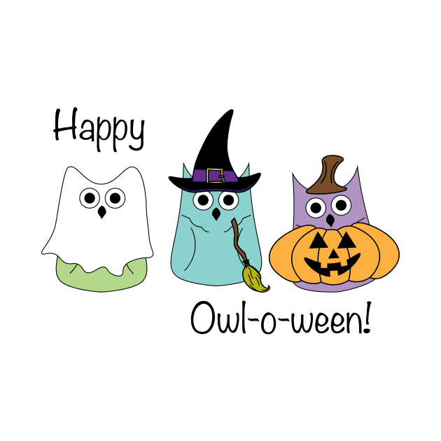 Happy Owl-o-ween by Feathered Finds