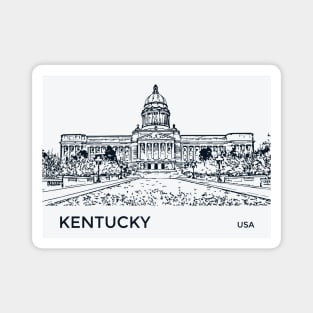 Kentucky State USA Magnet