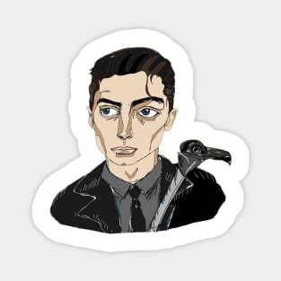 Kaz Brekker Line Art Magnet