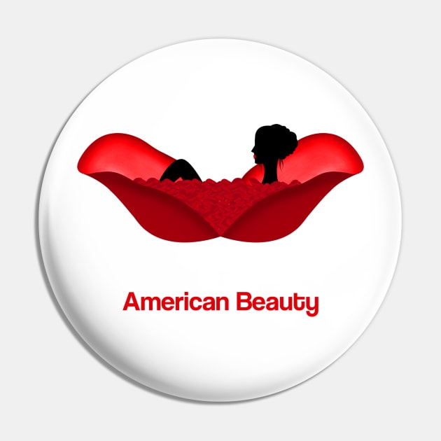 American Beauty movie fan art roses bath scene Pin by Rozbud