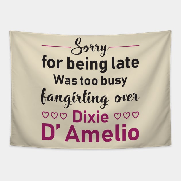 Dixie D Amelio Tapestry by anins-azuree