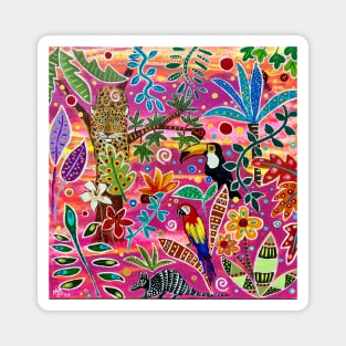 Pink Amazonia Magnet