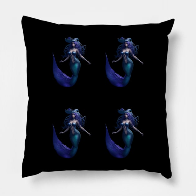Sirenas Pillow by MGRCLimon
