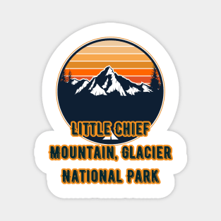 Little Chief Mountain, Glacier National Park Magnet