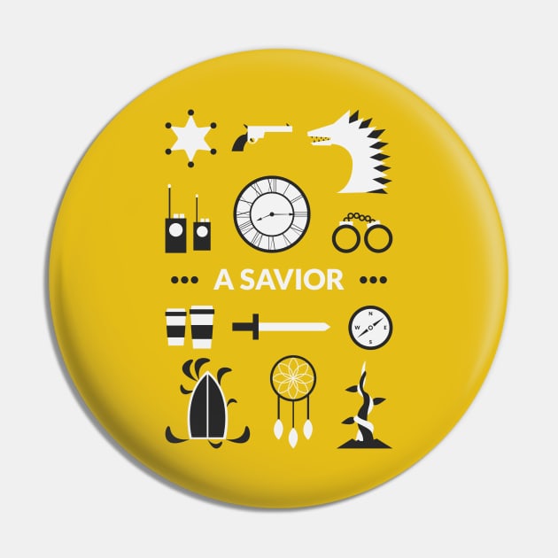 Once Upon A Time - A Savior Pin by Red