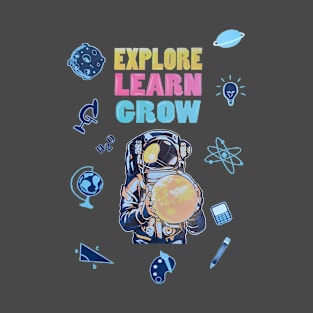 Explore learn crow T-Shirt