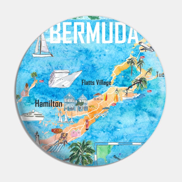 Bermuda Pin by artshop77