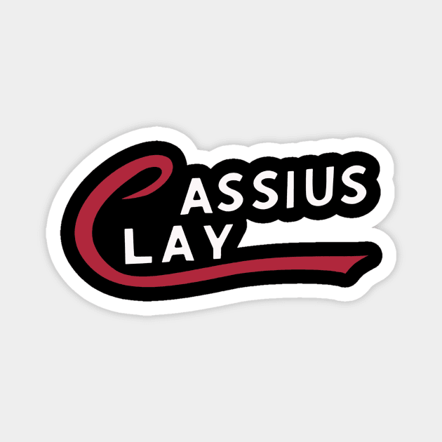 CASSIUS CLAY LOGO Magnet by sandra0021tees