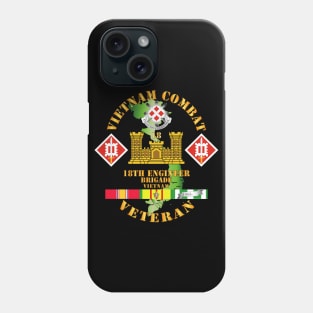 Vietnam Combat Engineer - 18th Engineer Bde w SVC Phone Case