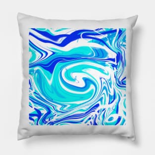 Liquid Marbling Effect Pillow