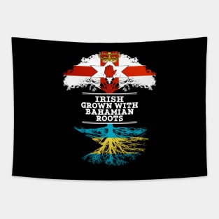 Northern Irish Grown With Bahamian Roots - Gift for Bahamian With Roots From Bahamas Tapestry