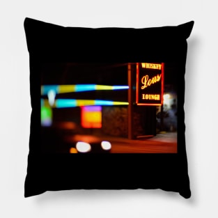 whiskey bar Pillow